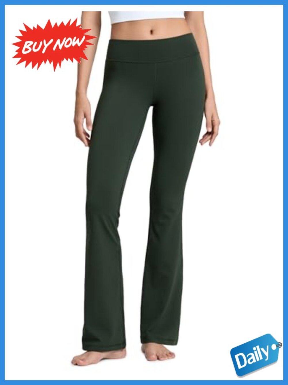 Low Rise Flare Leggings 32" Butterluxe Soft Stretchy Yoga Pants